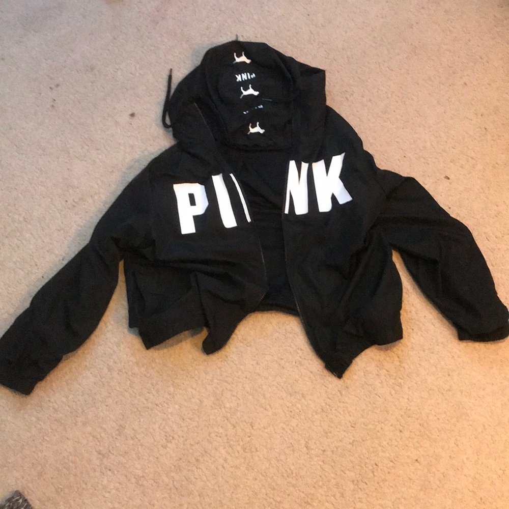 PINK Black Jacket